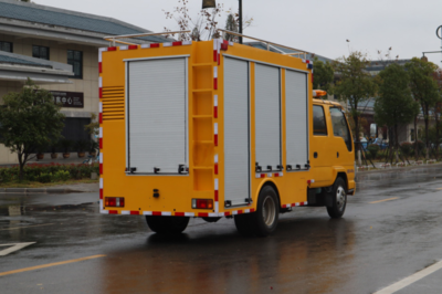 五十鈴100P雙排1000方救險車 城市應急排澇的移動堡壘